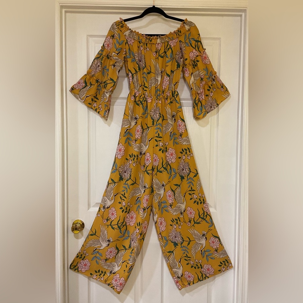 Flying Tomato Mustard Jumpsuit Size Extra Small